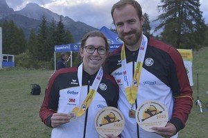 Elisa Tartler und Florian Unruh: Gold im Mixed-Team mit dem Recurvebogen