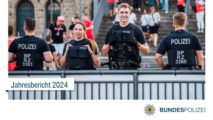 Jahresbericht 2024 der Bundespolizei veröffentlicht