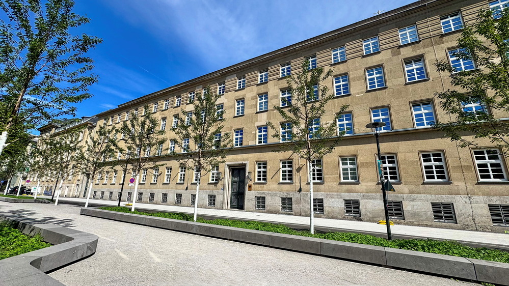 Dienstgebäude der Bundespolizeidirektion Koblenz.