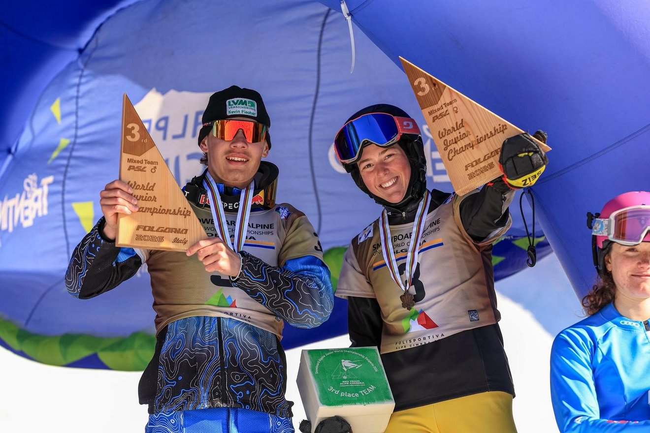Samuel Schwerdt und Mathilda Scheid gewinnen Bronze im Mixed-Team-Wettbewerb