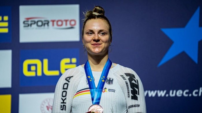 Gold und Bronze für Lea-Sophia Friedrich bei den Bahnrad-Europameisterschaften (Bildquelle: Ozan Yavuz)