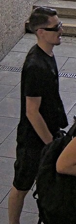 Unbekannte Tatverdächtige Person
