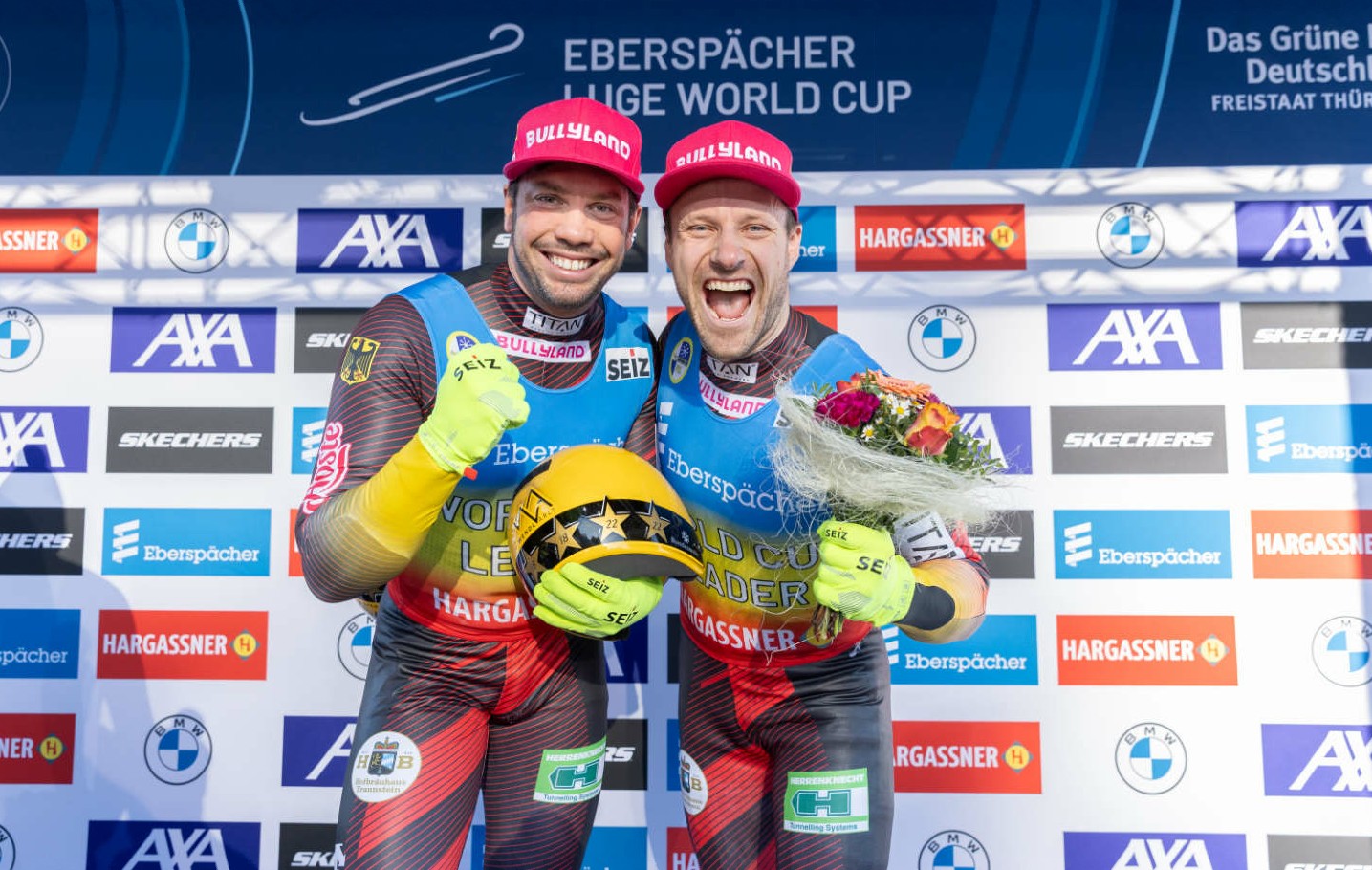 Tobias Wendl und Tobias Arlt (rechts) erkämpften ihren insgesamt vierten Europameistertitel Tobias Wendl und Tobias Arlt (rechts) erkämpften ihren insgesamt vierten Europameistertitel