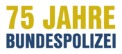 Logo 75 Jahre Bundespolizei