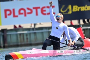 Lisa Jahn und Hedi Kliemke, Bronze im Zweier-Canadier