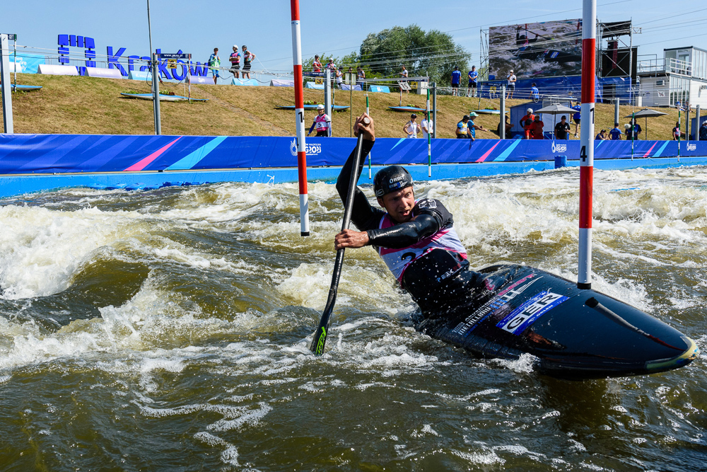 Timo Trummer bei den European Games