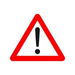 Achtung-Gefahr-Schild