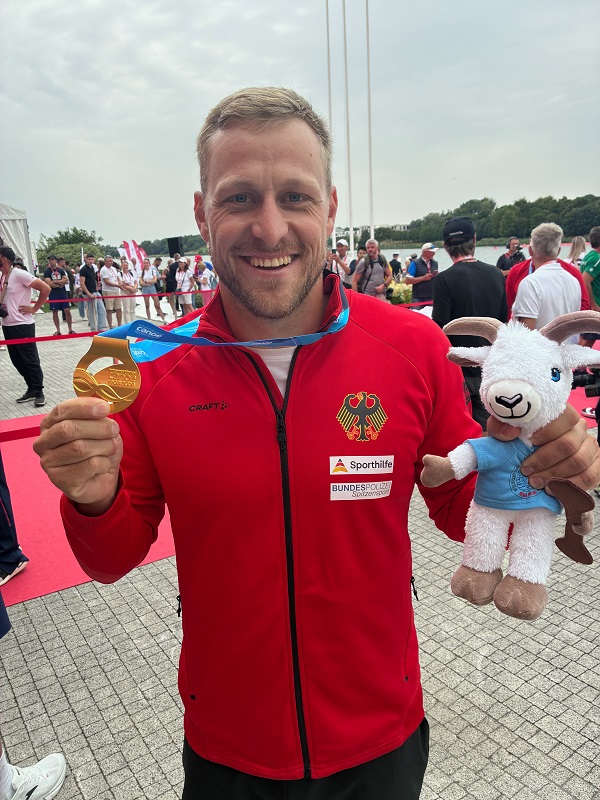 Max Rendschmidt – Gold im Kajak-Vierer Max Rendschmidt – Gold im Kajak-Vierer