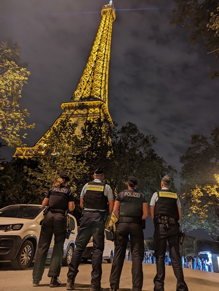 Einsatz in Paris während Olympia 2024