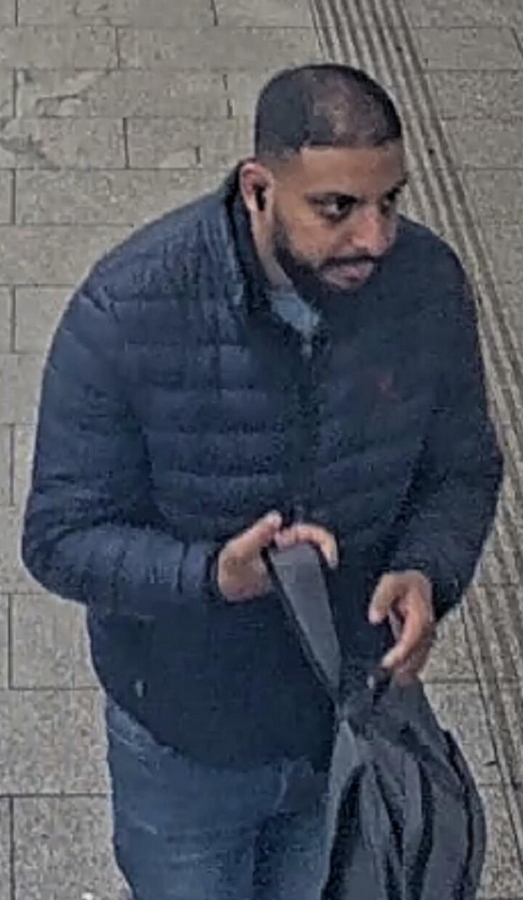 Unbekannte Tatverdächtige Person