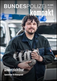 Cover der Bundespolizei Komapkt 05/2025
