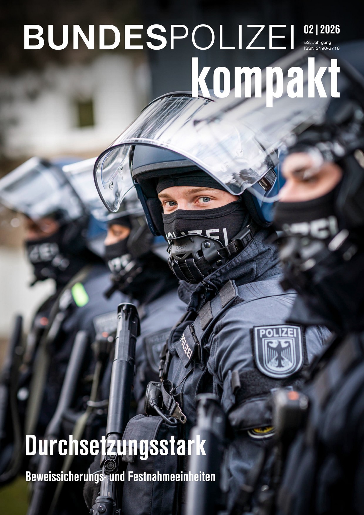 Cover der Bundespolizei kompakt 02-2026