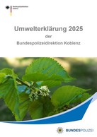 Umwelterklärung der Bundespolizeidirektion Koblenz 2025